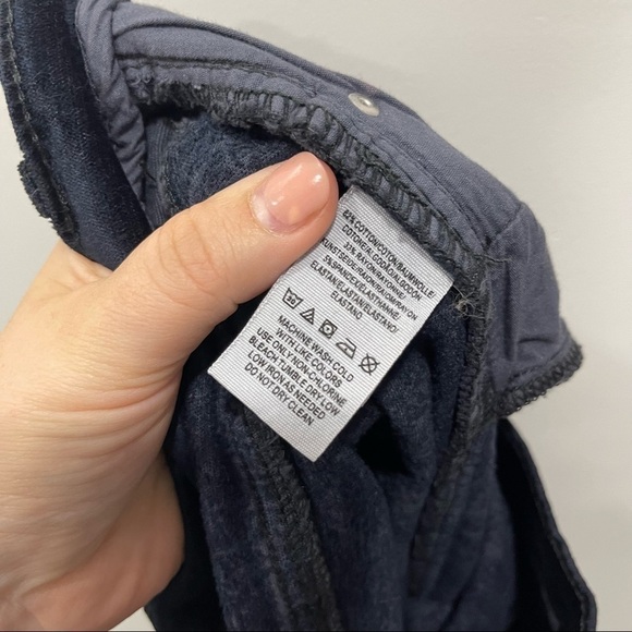 Free People Mulberry Cyndi High Rise Stretch Velvet Pants Size 31 - Picture 8 of 8